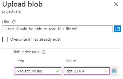 Azure Storage Blob upload file
